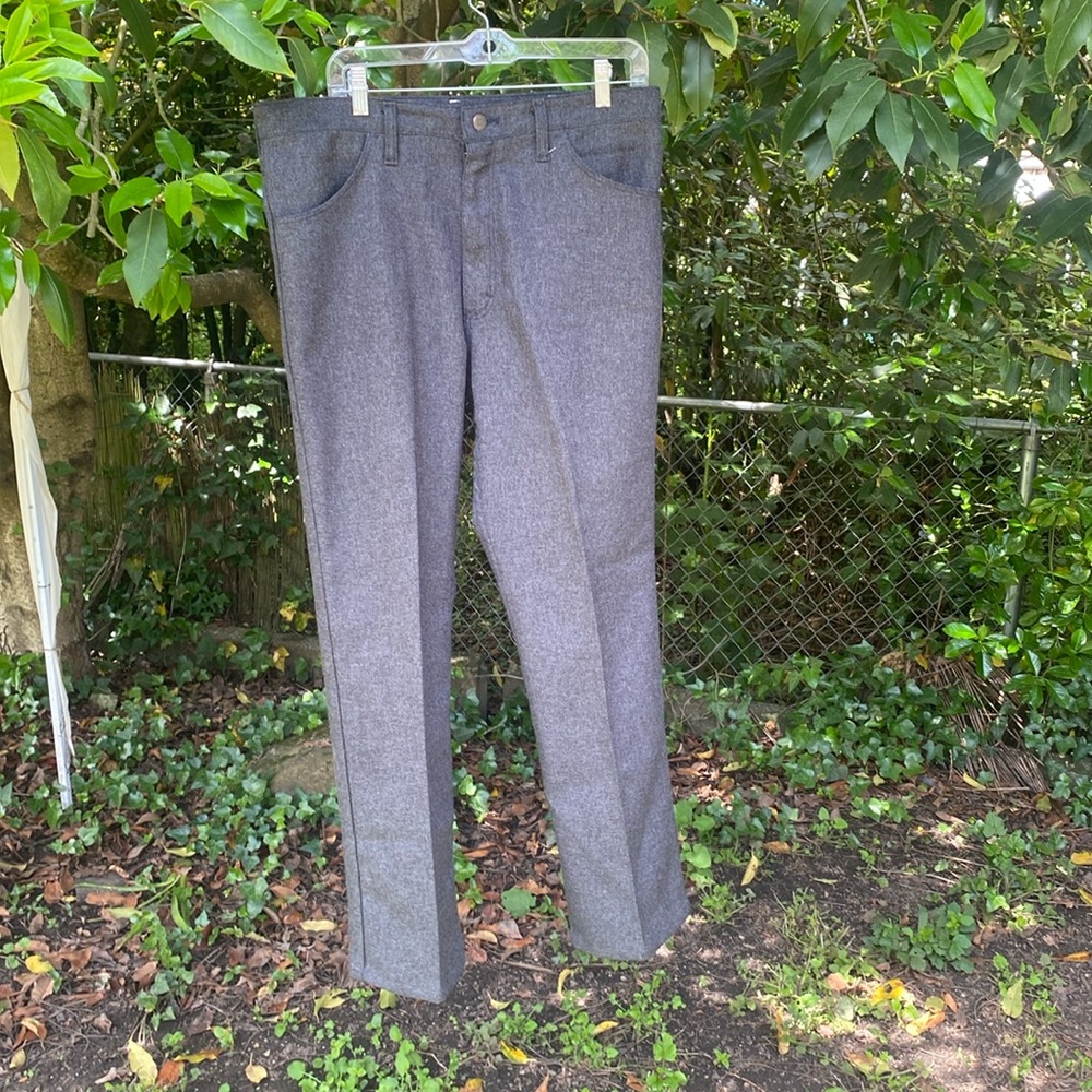 Vintage wrangler speckled grey color